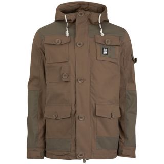 Crosshatch Mens Casso Jacket   Tan      Clothing