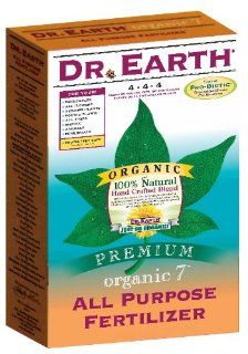 Dr. Earth 706 Organic 7 All Purpose Fertilizer, Boxed, 4 Pound  Patio, Lawn & Garden