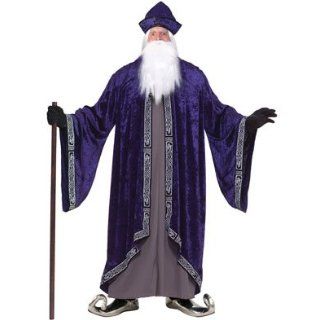 Adult Plus Size XXXL Size 58 Dumbledore Wizard Costume Clothing