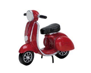 Lemax Village Accessory "Red Moped" #74610  