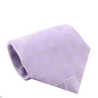 Ferrecci Mens Lavendar Necktie And Cuff Links Boxed Set