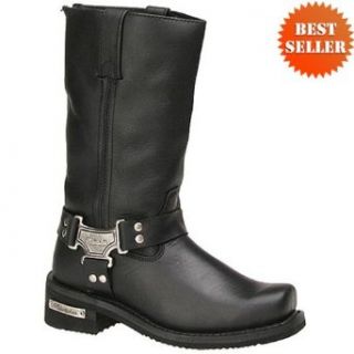 Milwaukee Classic Harness Motorcycle Boots for Women 6 Automotive