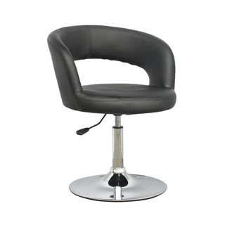 Corliving Abrosia Black Adjustable Open Back Chair