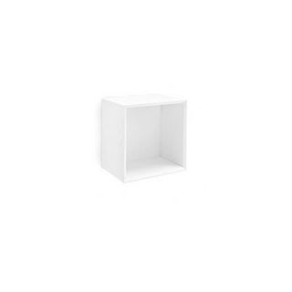 Calligaris Inside 15.75 Wall Bookcase CS/6039 51_P Finish Matte Optic White