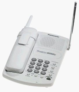 Panasonic KXTC1450W Cordless Phone (White)  Cordless Telephones  Electronics