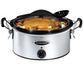 Hamilton Beach 33162RZ Stay or Go 6 Qt Slow Cooker —