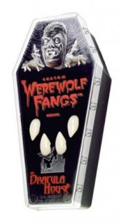 Thermoplastic Custom Werewolf Fangs Clothing