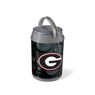 Digital Print Silver/ Grey Mini Can Cooler (university Of Georgia Bulldogs)