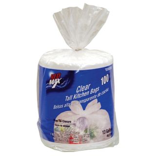 Style Selections 100 Count 13 Gallon Indoor Trash Bags