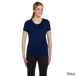 Alo Alo Sport Womens Performance Short Sleeve T shirt Navy Size XXL (18)