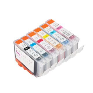 Sophia Global Compatible Ink Cartridge Replacement For Canon Bci 6 (1 Black, 1 Cyan, 1 Mage???