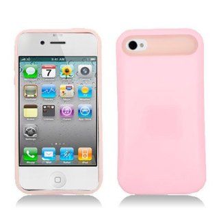 For App iPhone 4/ CDMA/ 4S (Verizon/ Sprint/ AT&T) Hybrid Fluorescent/ Night Glow Cover, Light Pink Cell Phones & Accessories
