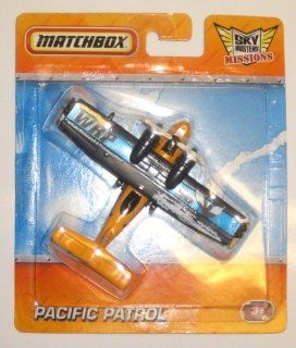 Matchbox Sky Busters Missions Adventure Aircraft   Pacific Patrol Whale Research & Preservation WRP 96 Toys & Games