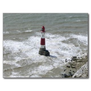 Lighthouse off Beachy Head, East Sussex Post Cards