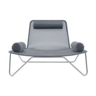 Blu Dot Dwell Lounge Chair RP1RAP Finish Silver, Seat Color Silver Mesh