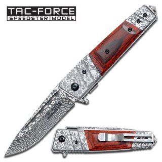 Tac Force TF 704WD Gentleman's Assisted Opening Knife 4.5 Inch Closed  Hunting Knives  Sports & Outdoors