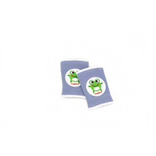 Ah Goo Baby Kneekers Hoppy Frog KN HFROG 12 Color Periwinkle, Size Large