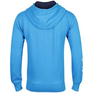 Ecko Mens Circle Camo Hooded Zip Through Sweatshirt   Royal Blue      Mens Clothing