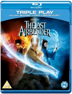 The Last Airbender Triple Play (Includes Blu Ray, DVD and Digital Copy)      Blu ray