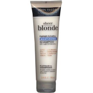 Sheer Blonde Highlight Activating Moisturizing Sha John Frieda 8.45 oz Shampoo  Hair Shampoos  Beauty