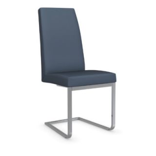 Calligaris Meryl Upholstered Cantilever Side Chair CS/1450 LH L03 Arctic Blue