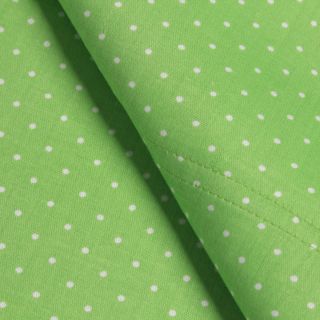 Elitye Home Products, Inc Swiss Dot All Cotton Sheet Set Green Size Twin XL