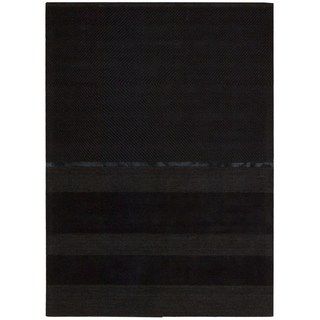 Calvin Klein Vale Onyx Black Rug (53 X 75)