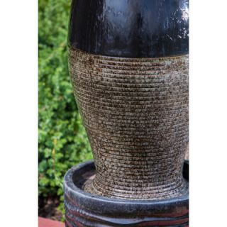 Alfresco Home Olympus Indoor / Outdoor Ceramic Urn Fountain