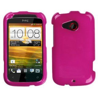 Magenta Protector Case for HTC Desire C Cell Phones & Accessories