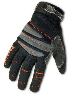 ProFlex 710 Full Fingered Trades Glove, Black, Large   Garden Gloves  