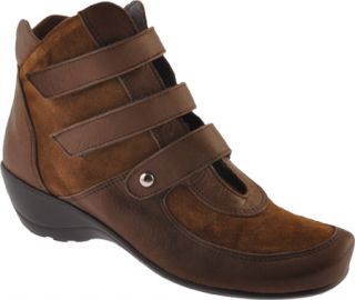 Antia Shoes Ellen   Cognac Leather/Suede