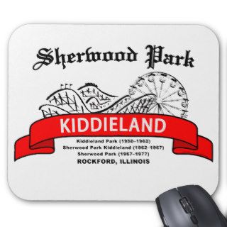 Sherwood Park Kiddieland, Rockford, IL. Amusement Mousepad