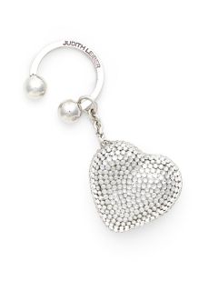 Heart N Soul Keychain by Judith Leiber