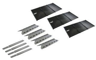 Guaranteed Fit Parts Replacement Charmglow Gourmet Series 4 Burner 720 0536 Gas Barbecue Grill Replacement Burners, Heat Plates, Grill Grates  Patio, Lawn & Garden