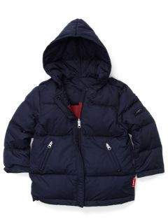 Boys Reversible Long Down Jacket by One Kid