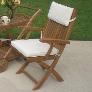 Royal Teak SFC Sailor Folding Chair with Arm  Patio, Lawn & Garden