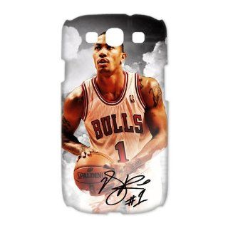 NBA Chicago Bulls Team Player Derrick Rose Durable Case Cover Case for Samsung Galaxy S3 i9300/i9308/i939 3d Cell Phones & Accessories