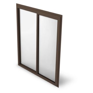 BetterBilt 875 Series Left Operable Aluminum Double Pane Sliding Window (Fits Rough Opening 60 in x 48 in; Actual 59.25 in x 47.5 in)