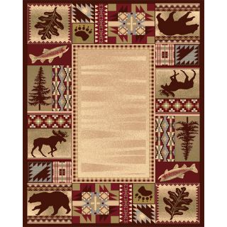 Balta American Rhythm 7 ft 10 in x 10 ft 8 in Rectangular Brown/Tan Transitional Area Rug