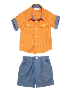 Terracotta Stripe Player Set by Masala Baby