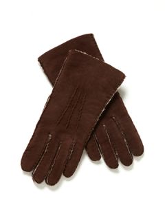 Suede Gloves by Maison Fabre