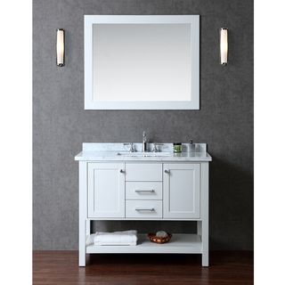 Ariel Bayhill 42 Single sink Bathroom Vanity Set Grey Size Single Vanities