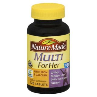 Nature Made Multivitamin For Her Tablets   120 C