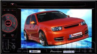 Pioneer AVH P3400BH 2 DIN Multimedia DVD Receiver with 5.8" Widescreen Touch Panel Display, Built In Bluetooth�, and HD Radio  Vehicle Dvd Players 