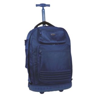 J World Parkway Laptop Rolling Backpack   Navy