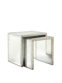 Eglomise Nesting Side Tables (Set of 2) by John Richard