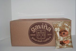 Gavia Gourmet Blend 100% Arabica Beans Ground 42x 1.75oz . Ref #716  Coffee Substitutes  Grocery & Gourmet Food
