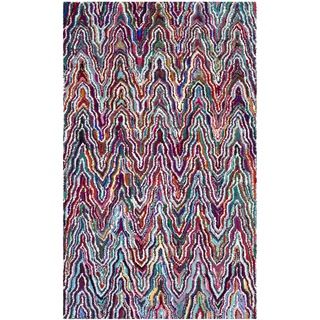 Safavieh Handmade Nantucket Multicolored Cotton Rug (5 X 76)