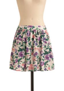 Tulle Clothing T.G.I. Floral Skirt  Mod Retro Vintage Skirts