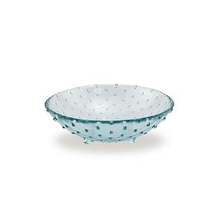 Small Footed Glass Bowls (set Of 2)